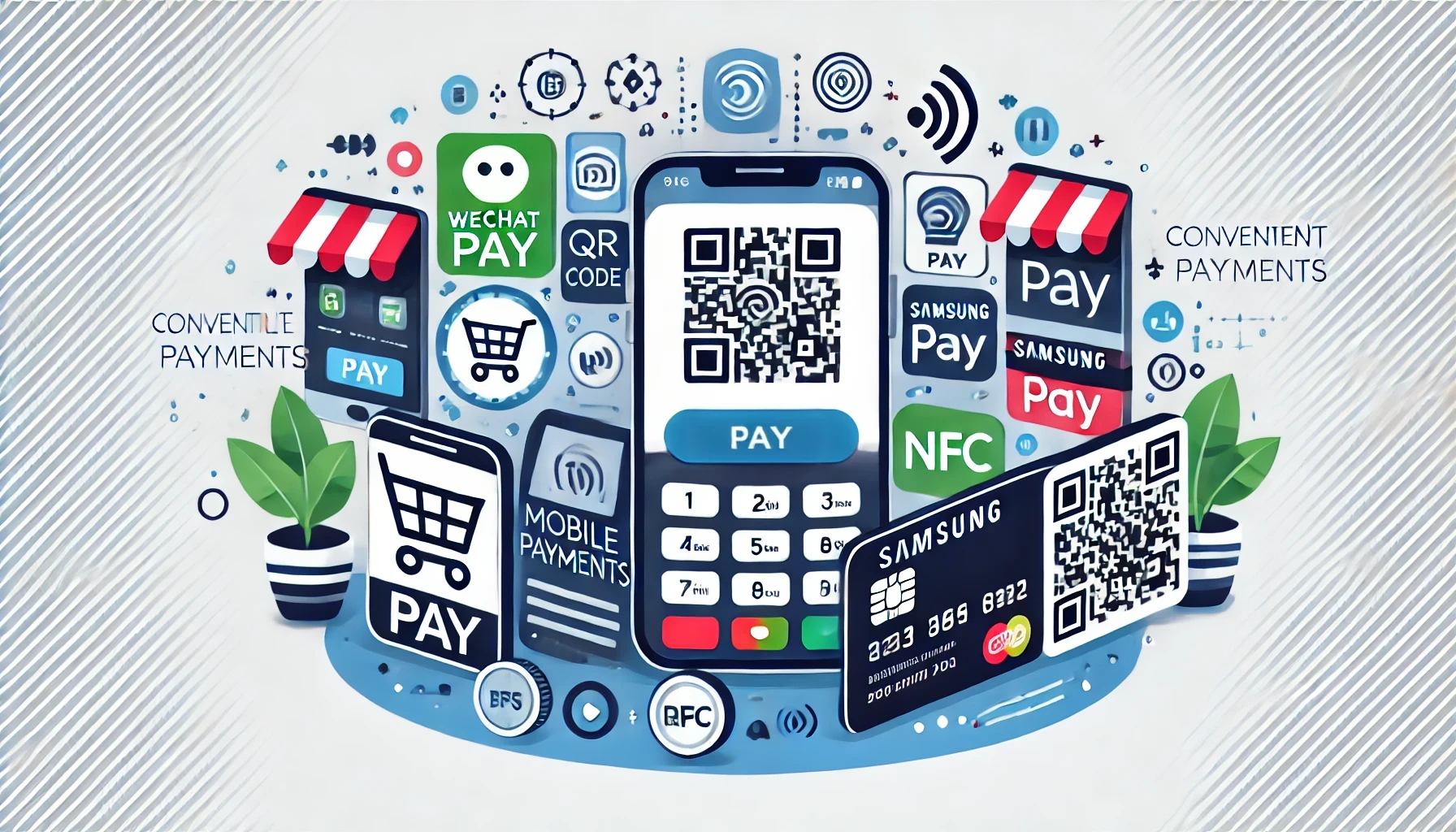 Examples of mobile payment solutions